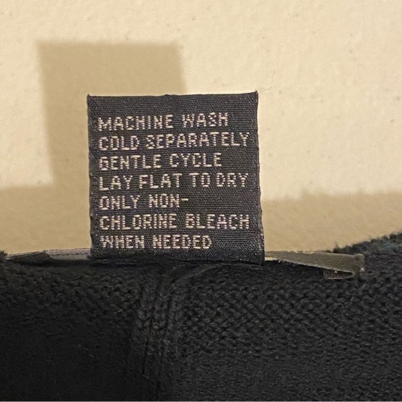 Cotton Traders Men’s 2XLT Sweater Vest Black Sleeveless Pullover V-Neck Vintage - Picture 6 of 8